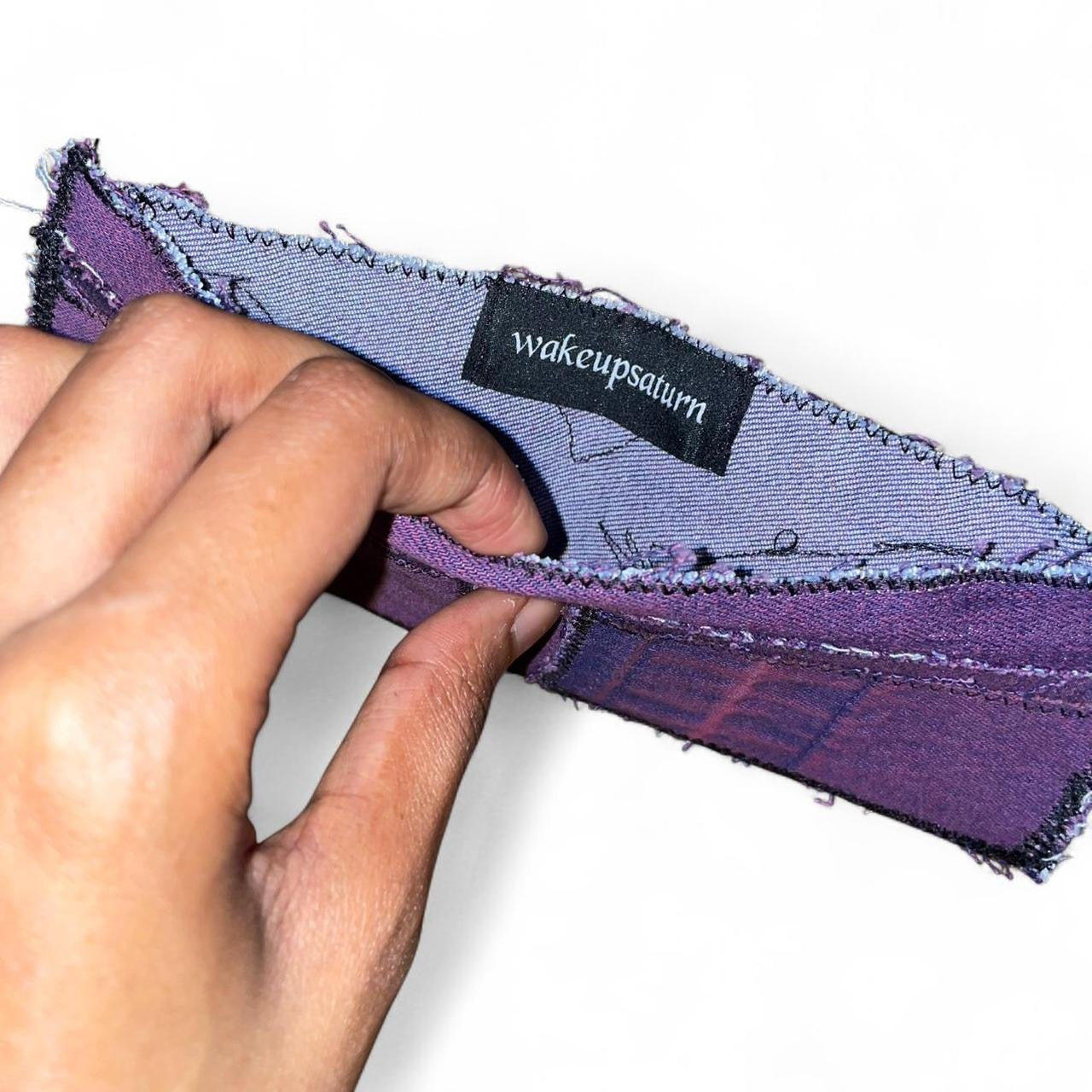 “Pink Fury” Denim Wallet