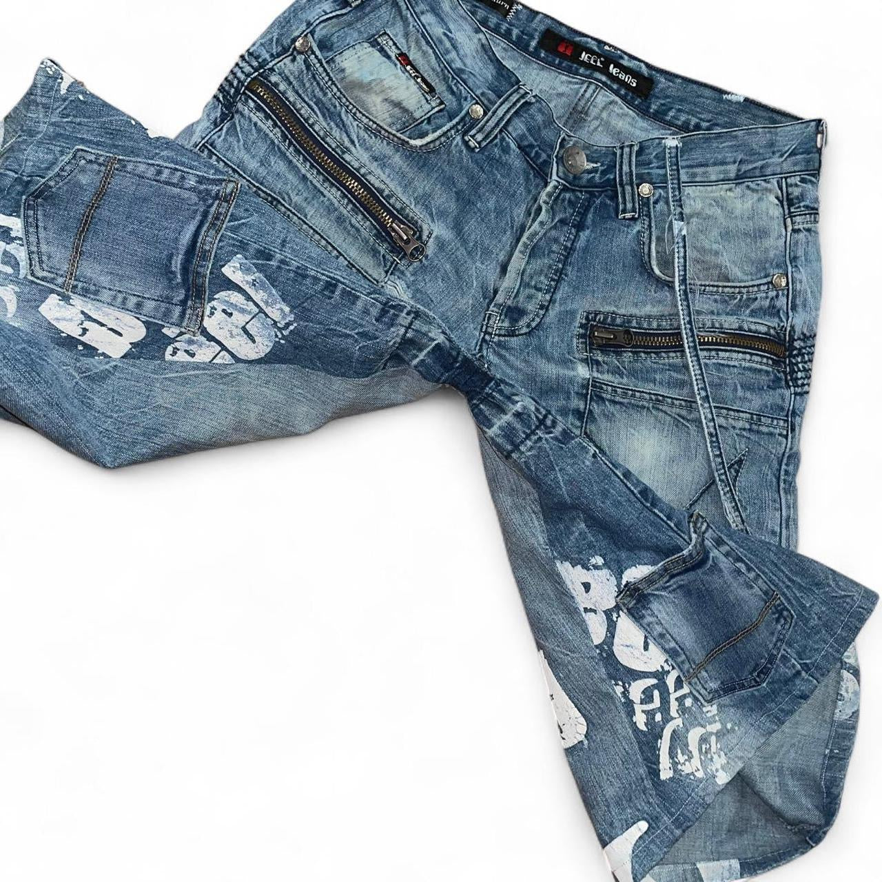 Street Canvas Flared Jorts