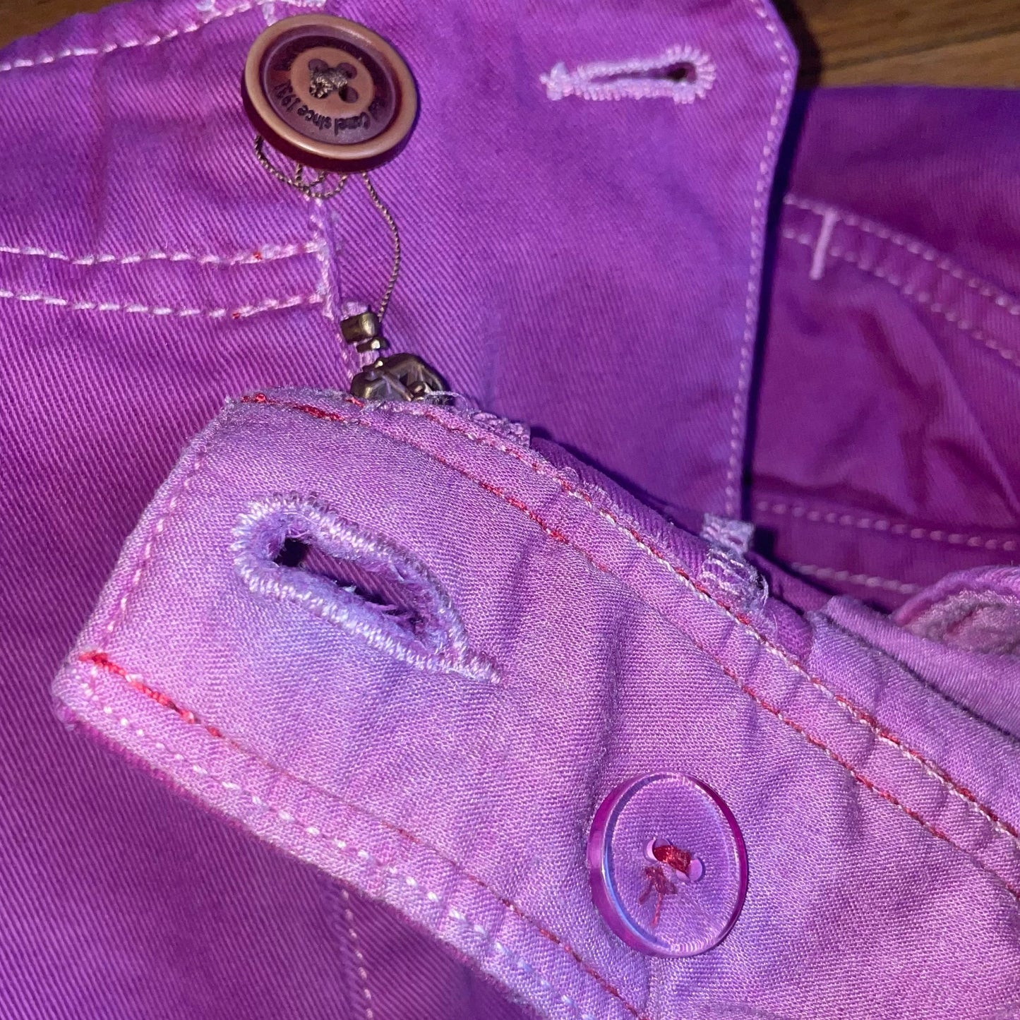 “Magenta Spider” Shorts