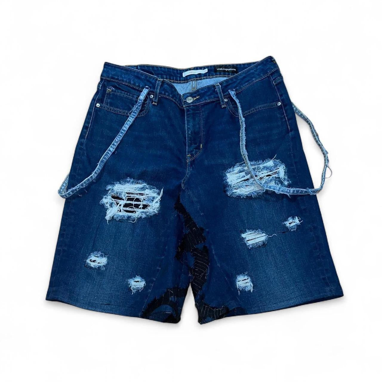 Blue Viper Flared Jorts