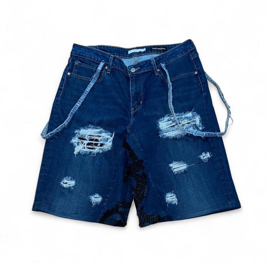 Blue Viper Flared Jorts