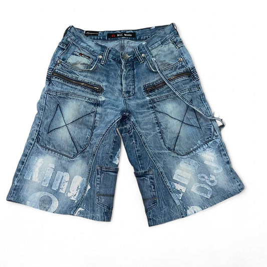 Street Canvas Flared Jorts