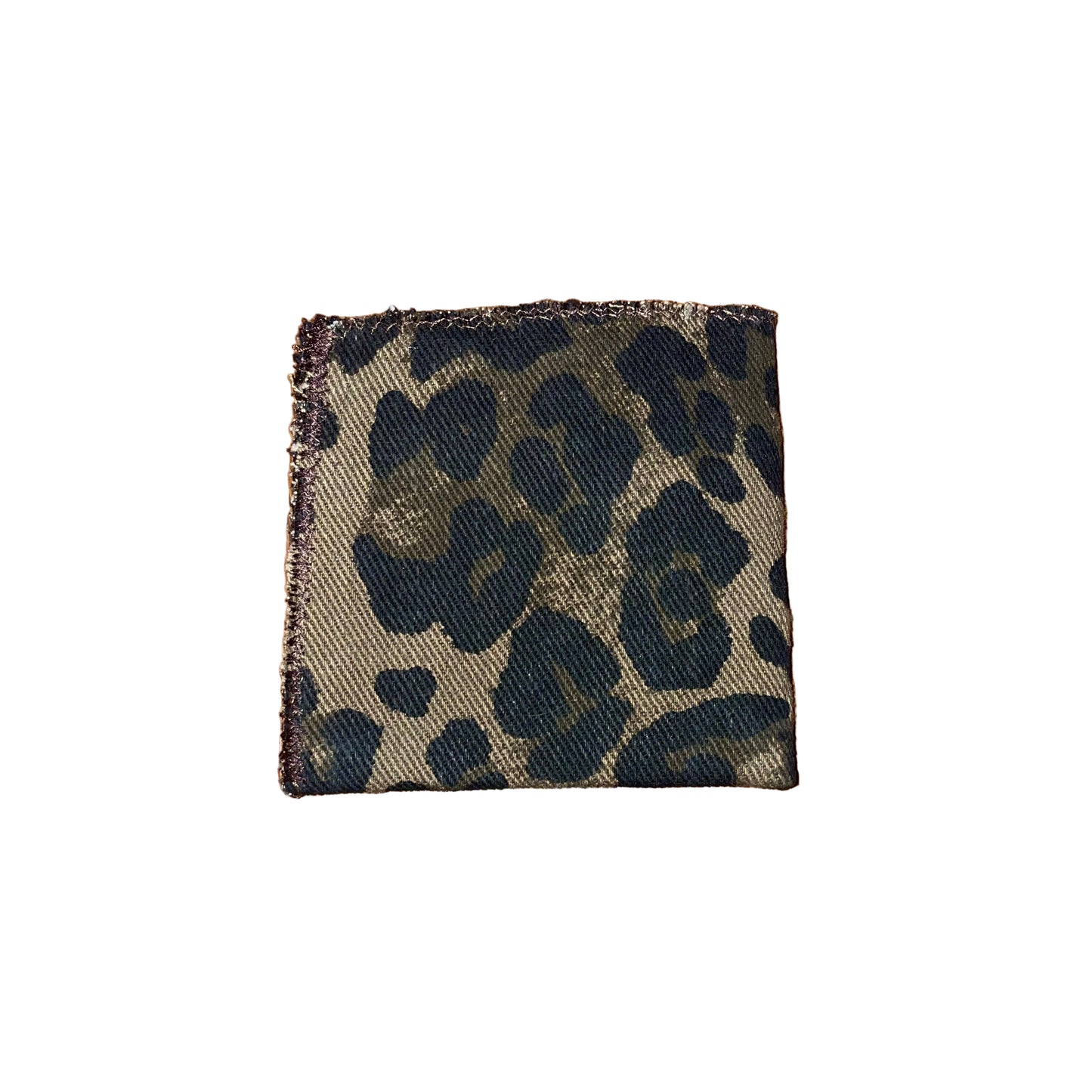 “Leopard” Denim Wallets