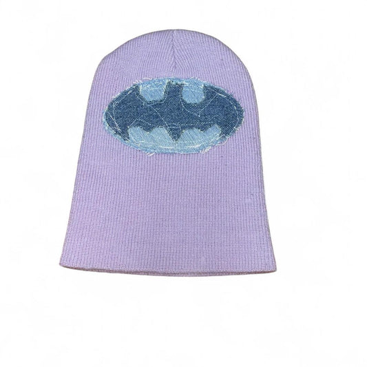 “Batman” Patchwork Beanie
