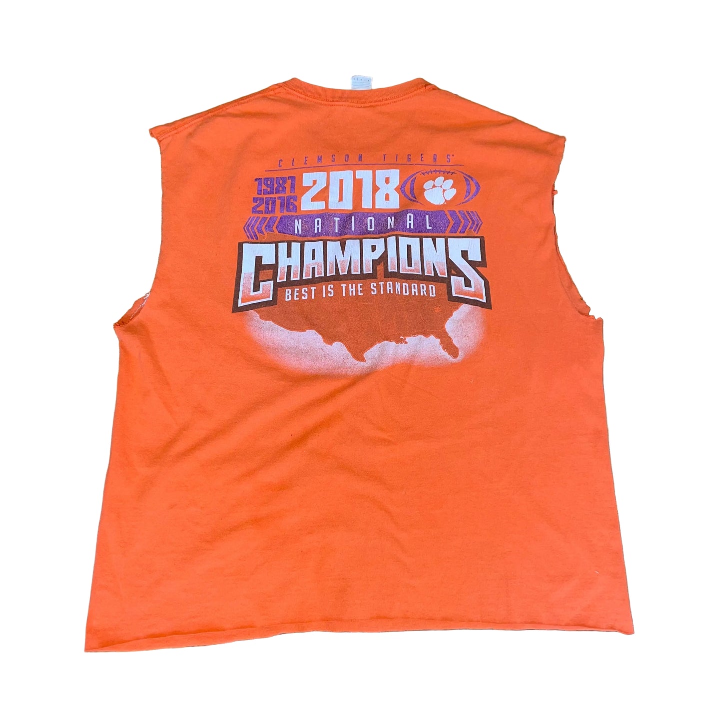Clemson Patchwork Tee
