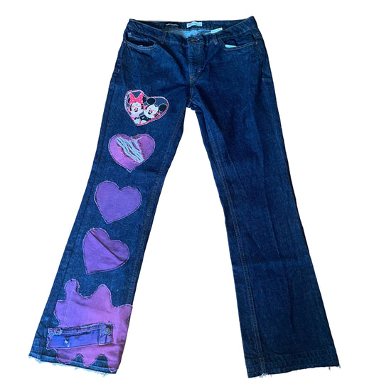 “Love Galore” Denim Jeans