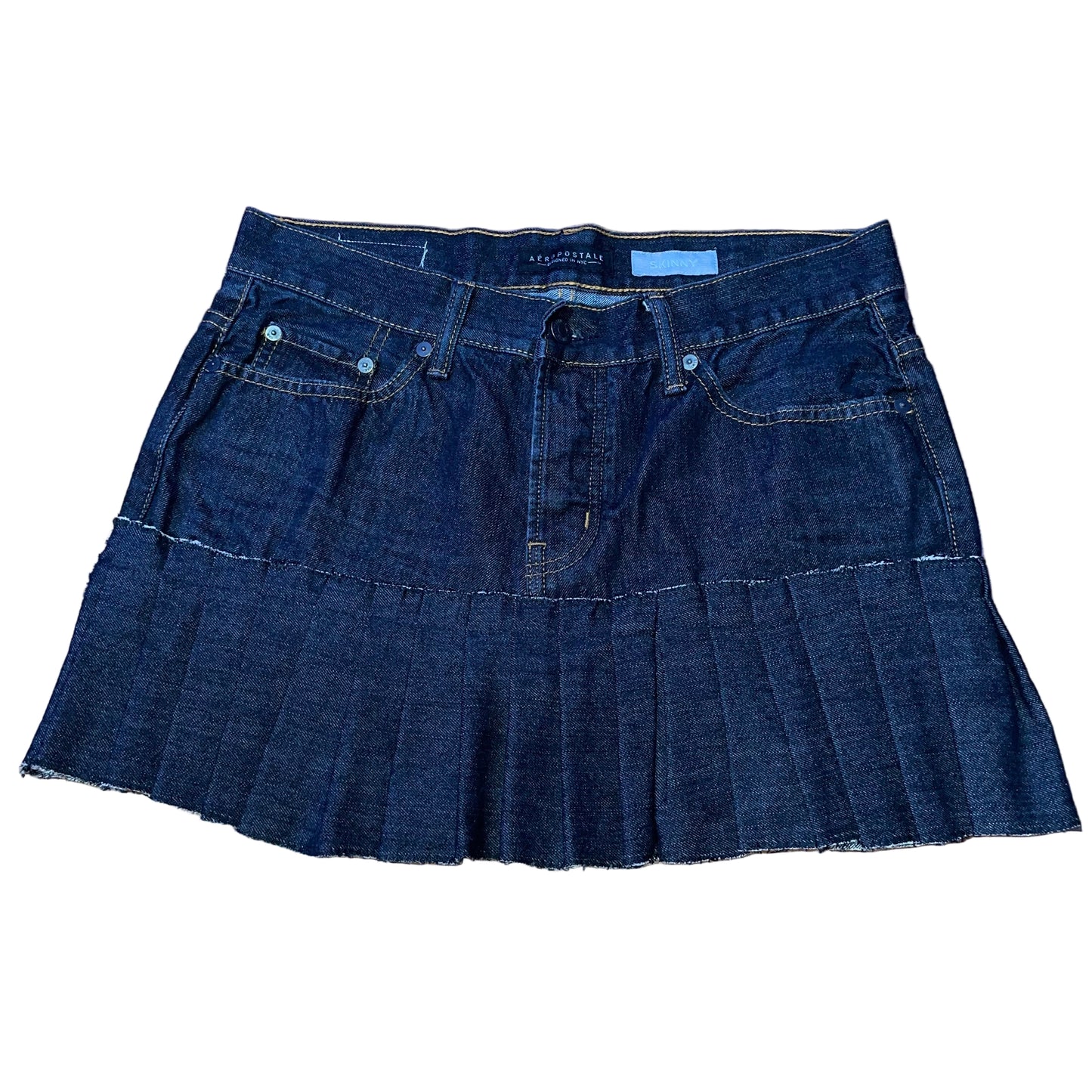 Aero Black Mini Skirt