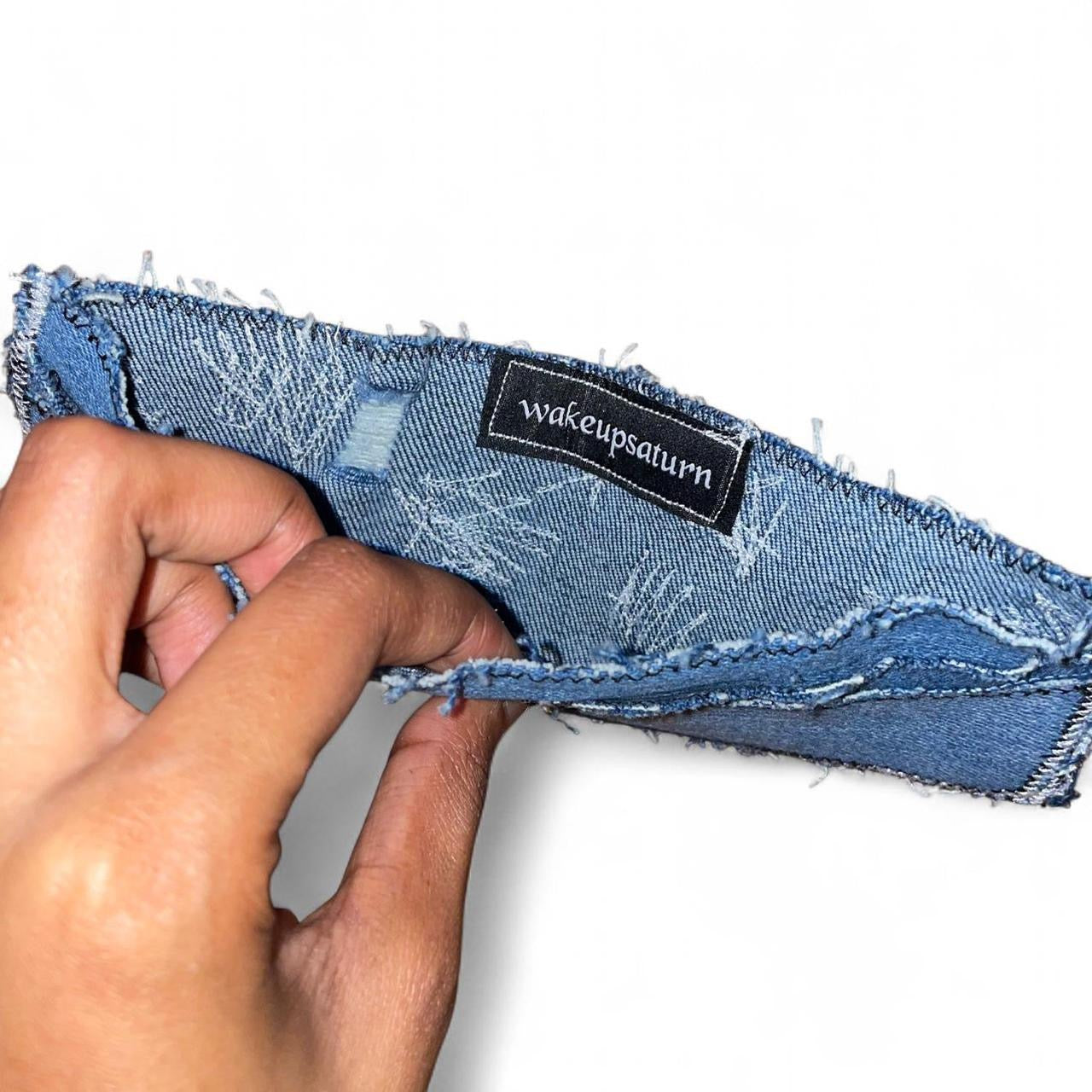 “Blue Fury” Denim Wallet