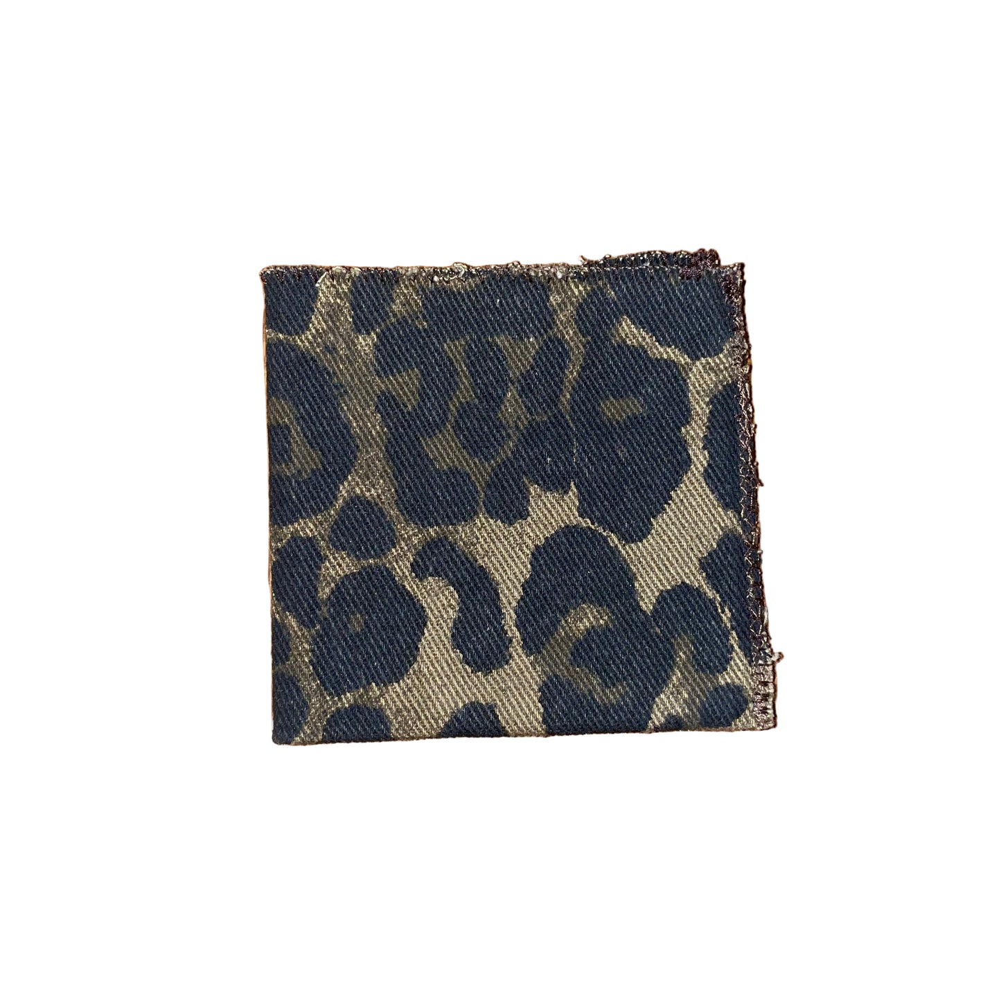 “Leopard” Denim Wallets