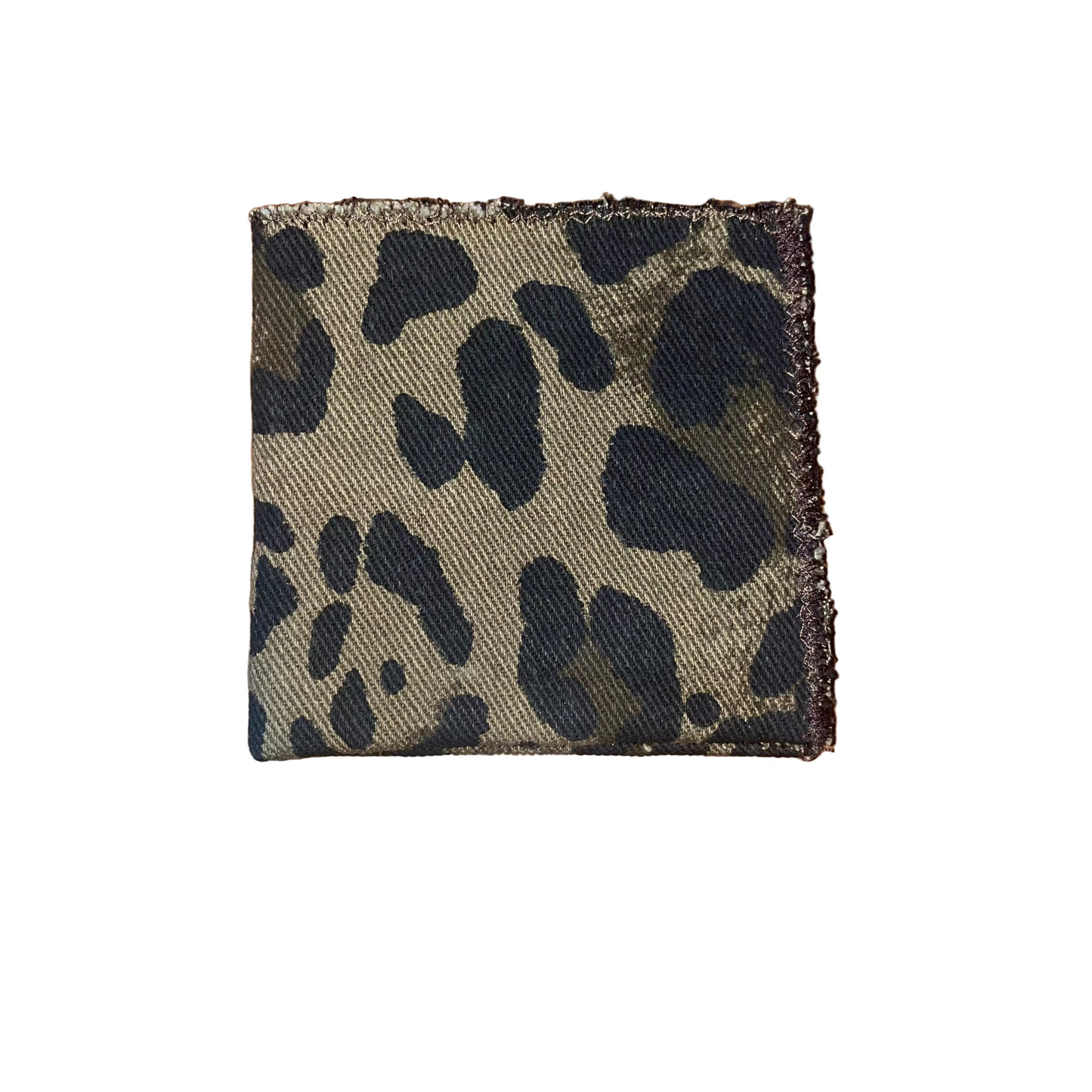“Leopard” Denim Wallets